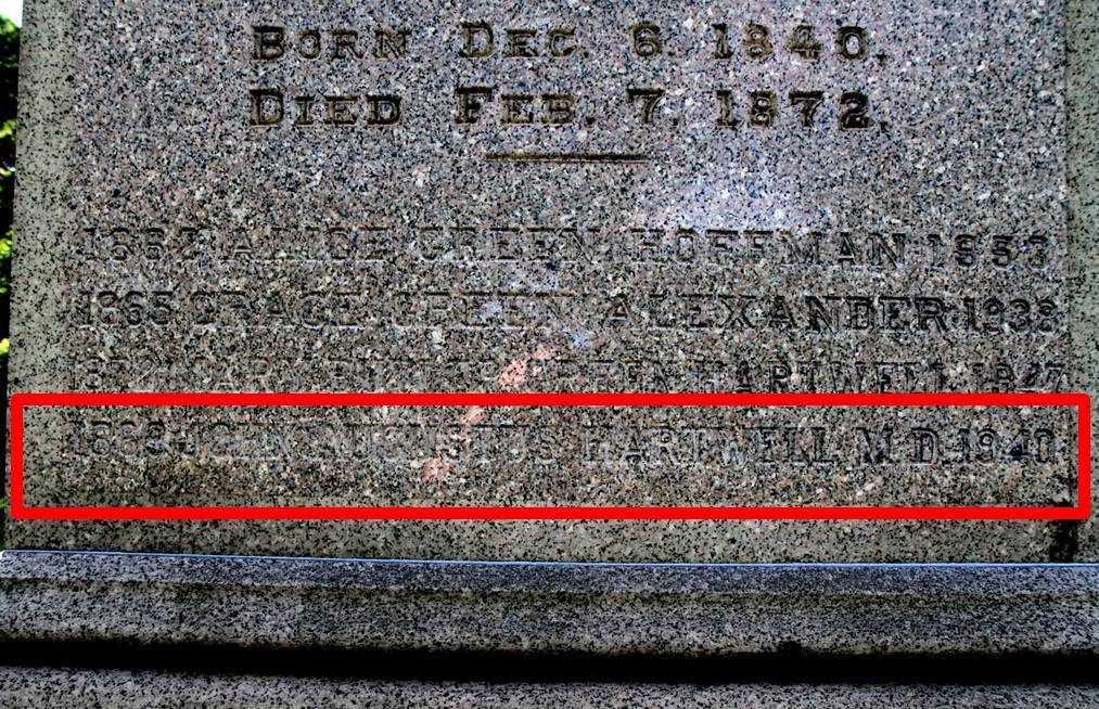 John A. Hartwell's tomb, The Green-Wood Cemetery, Brooklyn NY - 05.JPG